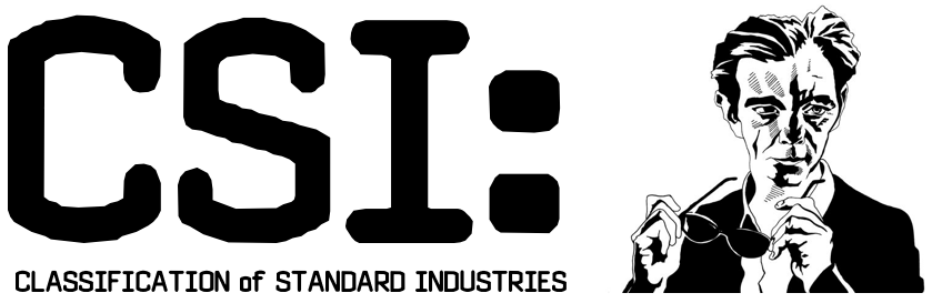 Classification of Standard Industry