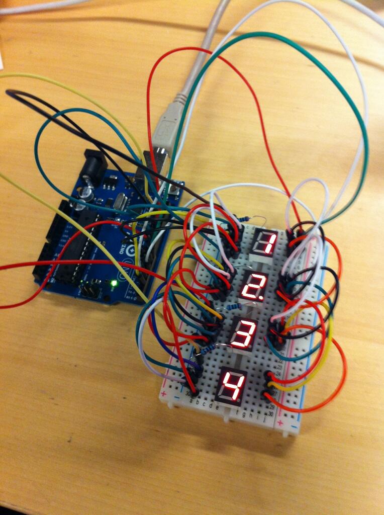 David's arduino test