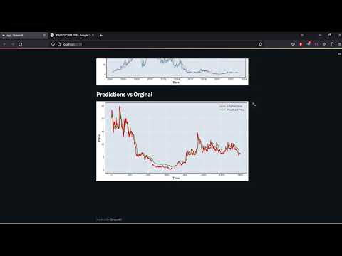 Python Stock Trend App Demo