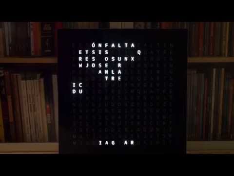 Catalan Wordclock - Conway's Game of Life on YouTube