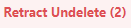 Retract undelete button display