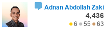 Adnan Abdollah Zaki at Stack Overflow