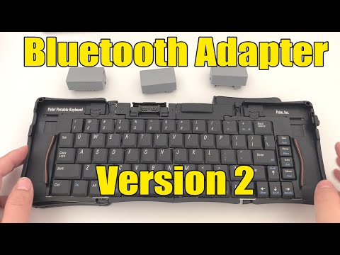 Bluetooth Palm Portable Keyboard demo