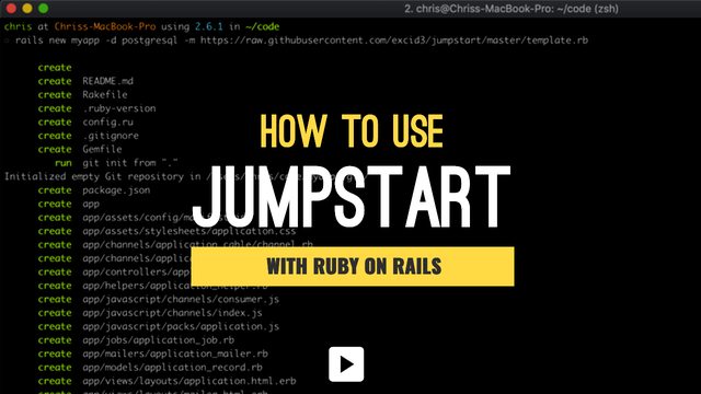 Jumpstart Ruby on Rails Template Walkthrough