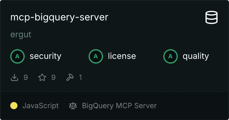 BigQuery Server MCP server