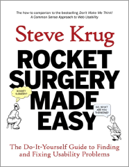 [《Rocket Surgery Made Easy》封面]