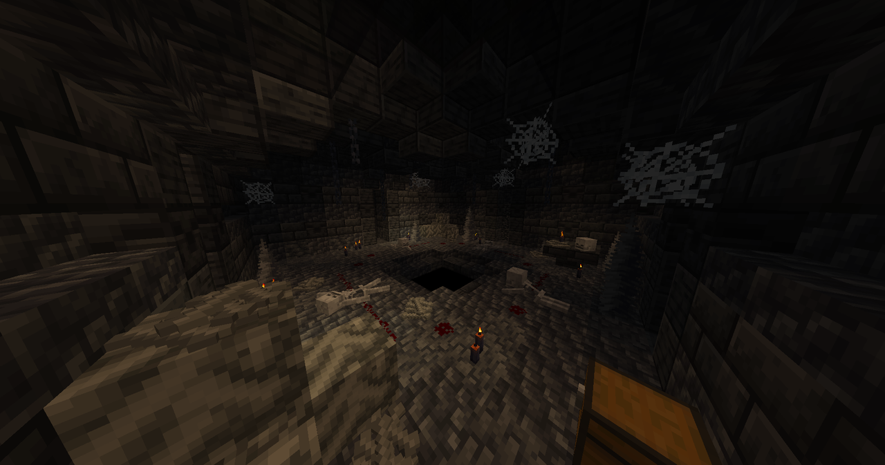 A ominous hole in the bedrock