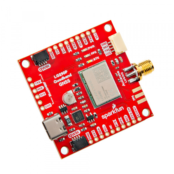 SparkFun Quadband GNSS RTK Breakout - LG290P (Qwiic)