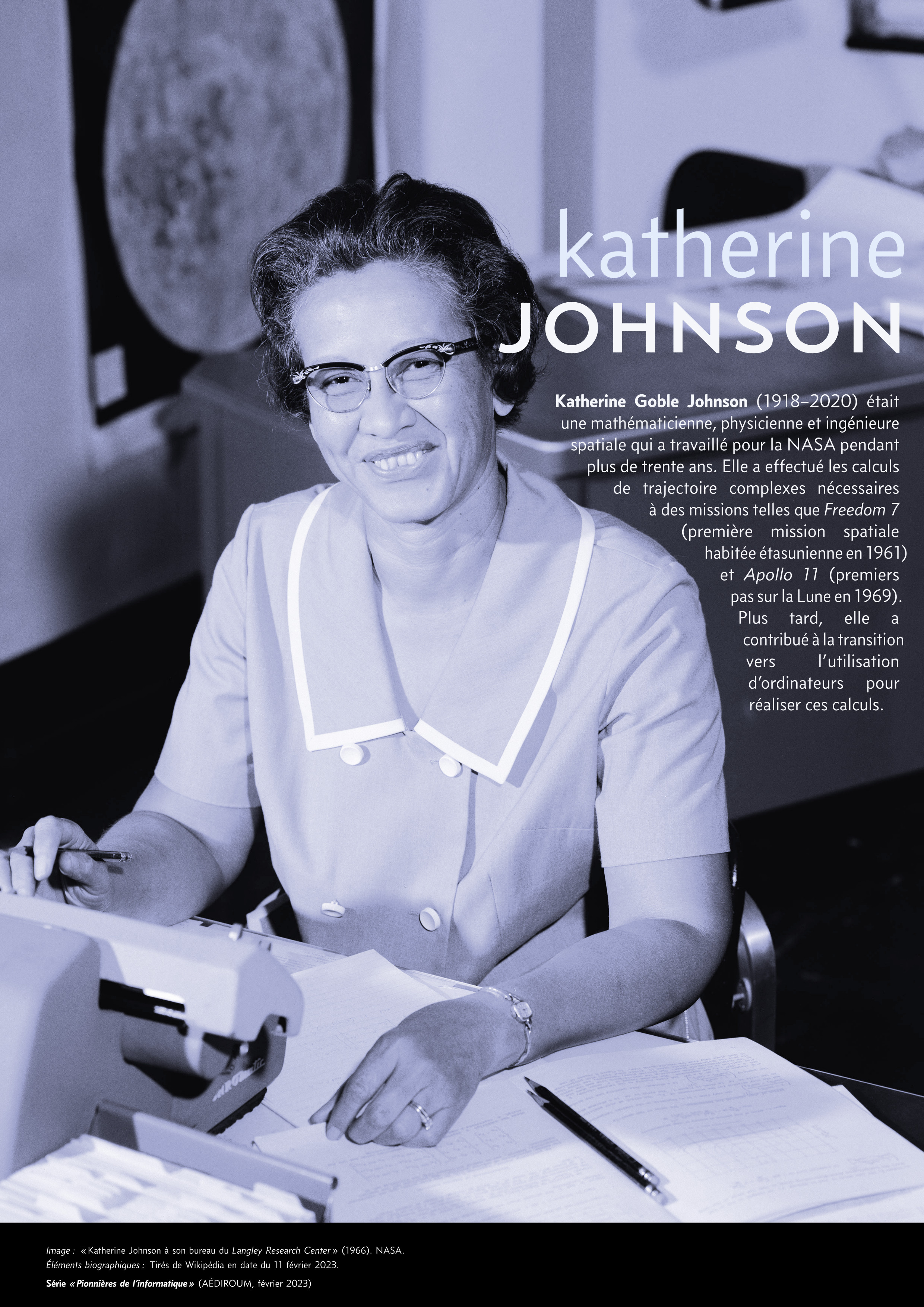 Affiche de Katherine Johnson