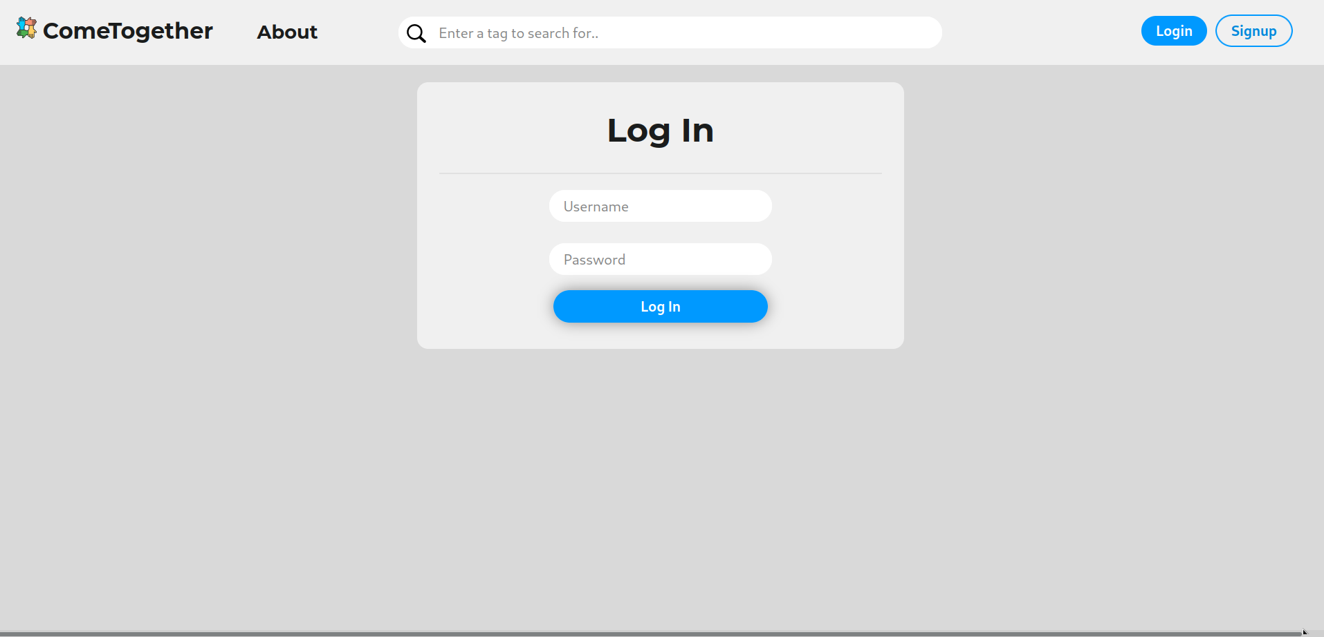 Log In page img