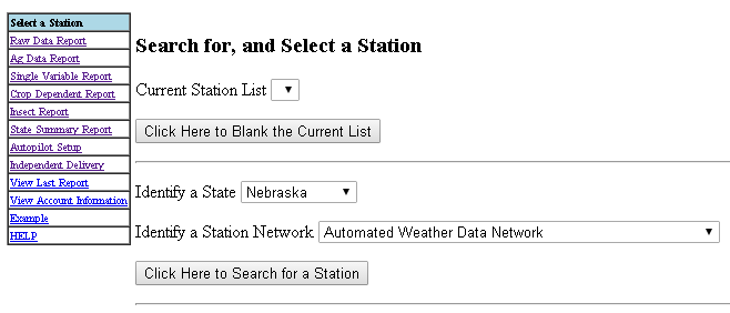 hrpcc station select