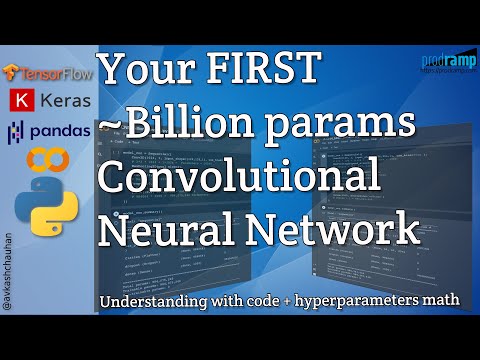 Your first Billion params Convolutional neural network (CNN) in just few lines of code in Python