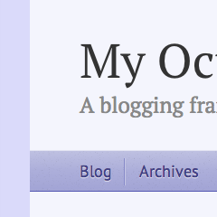 Octopress Lavendar Theme thumbnail