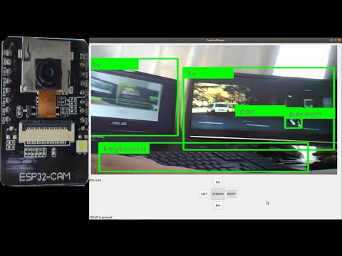 ESP32-CAM: Remote Control Object Detection Camera