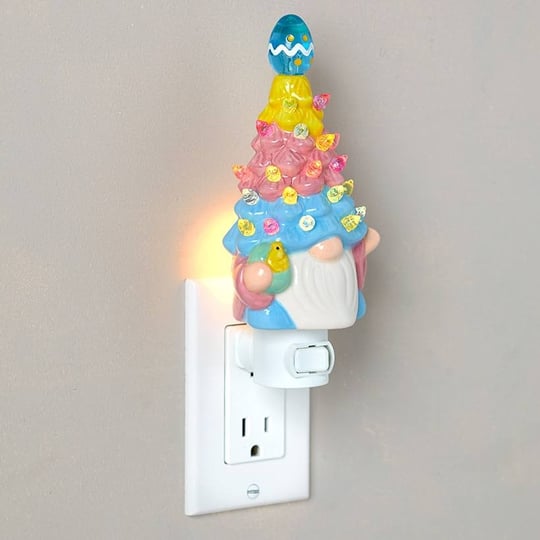 ceramic-night-light-easter-gnome-tree-plug-in-light-for-hallway-or-bedroom-1