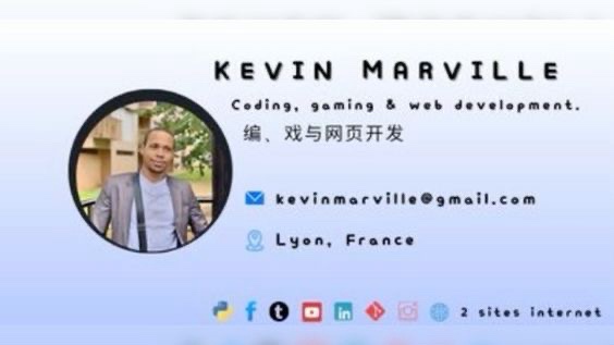 Let a vote Kevin Marville - Coding, Gaming & Web Development