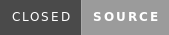 Closed Source Badge