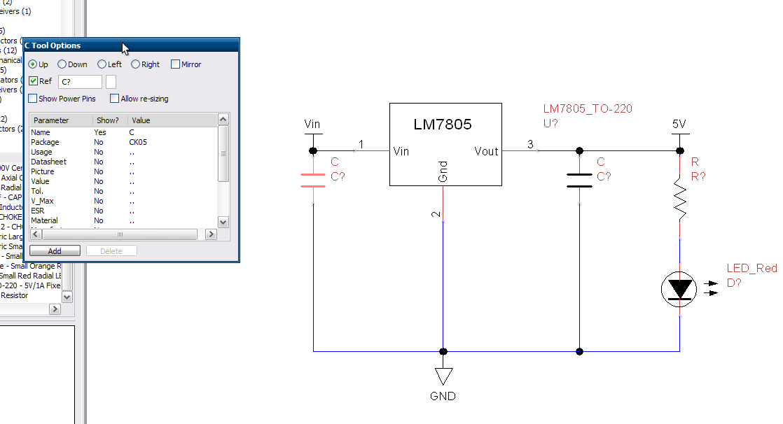 properties dialog