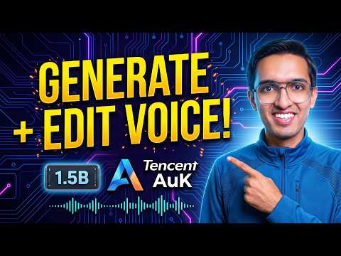 Tencent Just Built a 1.5B AI That Can Generate AND Edit Audio! (AuK-Flash Setup)