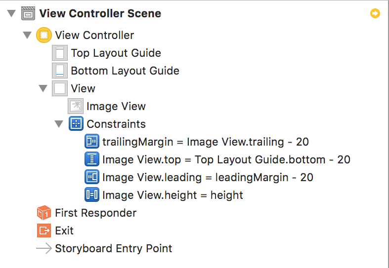 Constraints in object library