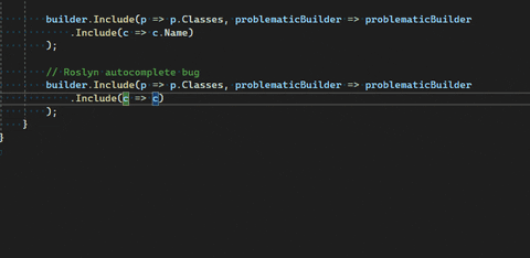 Roslyn Issue