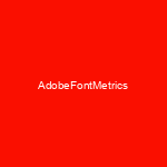 Adobe Font Metrics