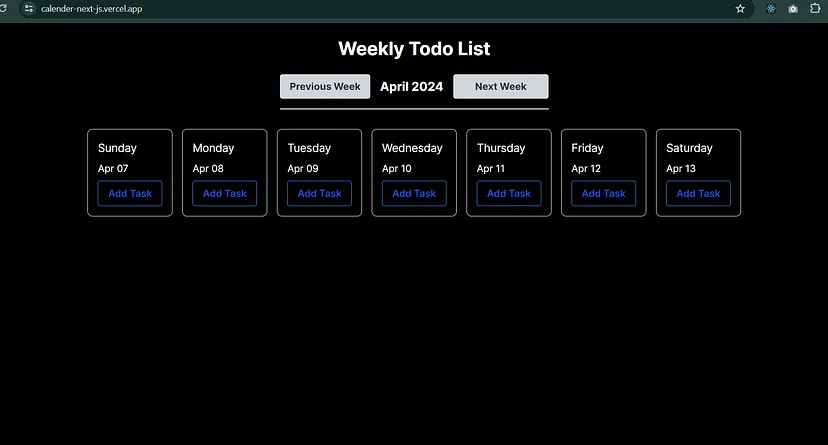 Calender-Nextjs-App Watch the video