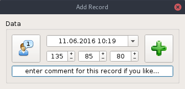 add record dialog