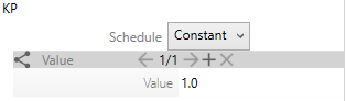Forked parameter