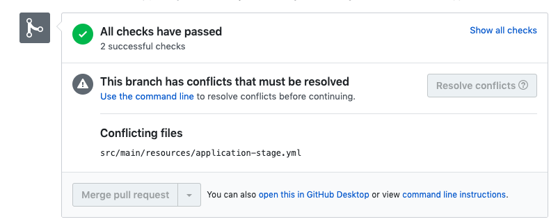 Merge Conflict