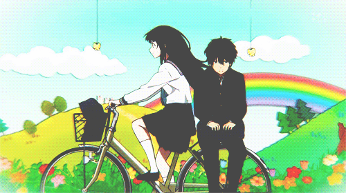 gif from 'Hyouka'