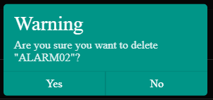 Reconfirm the deletion of macro script