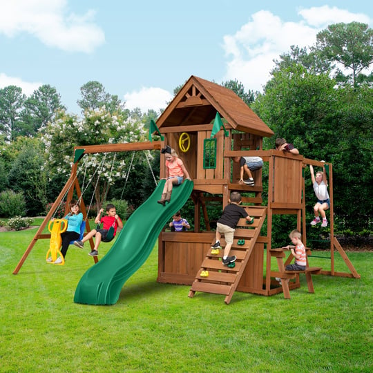 swing-n-slide-ws-8352-knightsbridge-ultimate-swing-set-with-slide-1