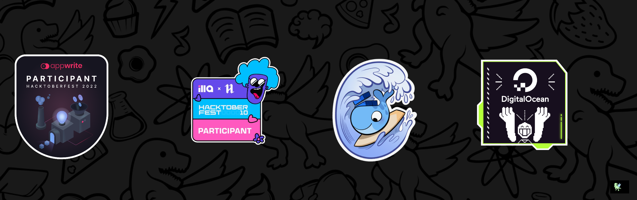 An image of @dylanson25's Holopin badges, which is a link to view their full Holopin profile