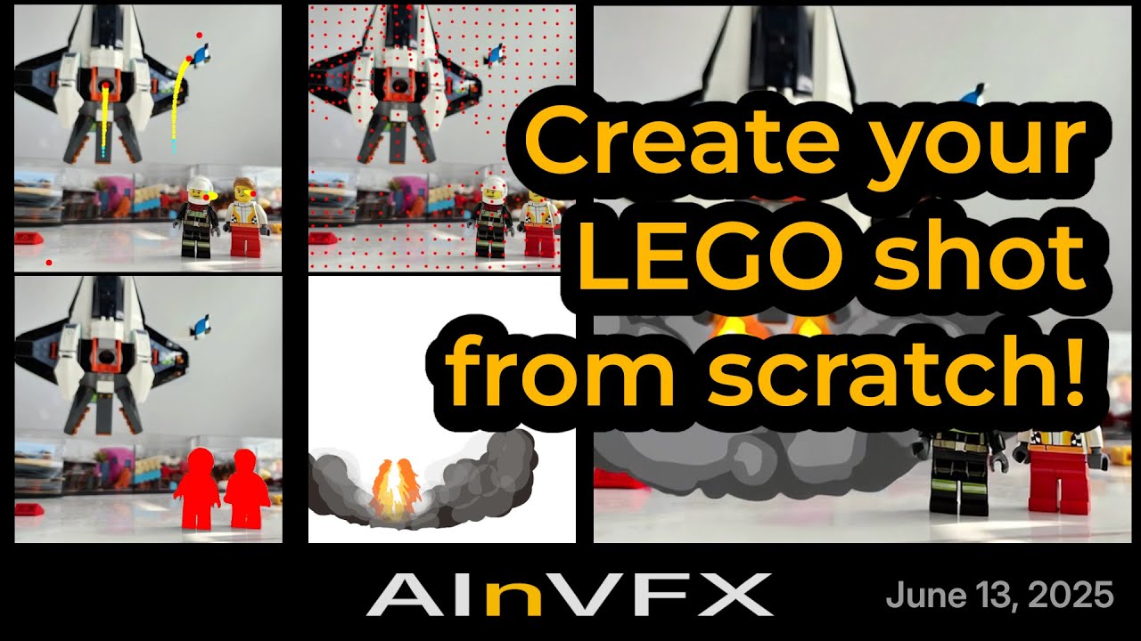 Create your own LEGO animated shot from scratch: WAN + ATI + CoTracker + SAM2 + VACE