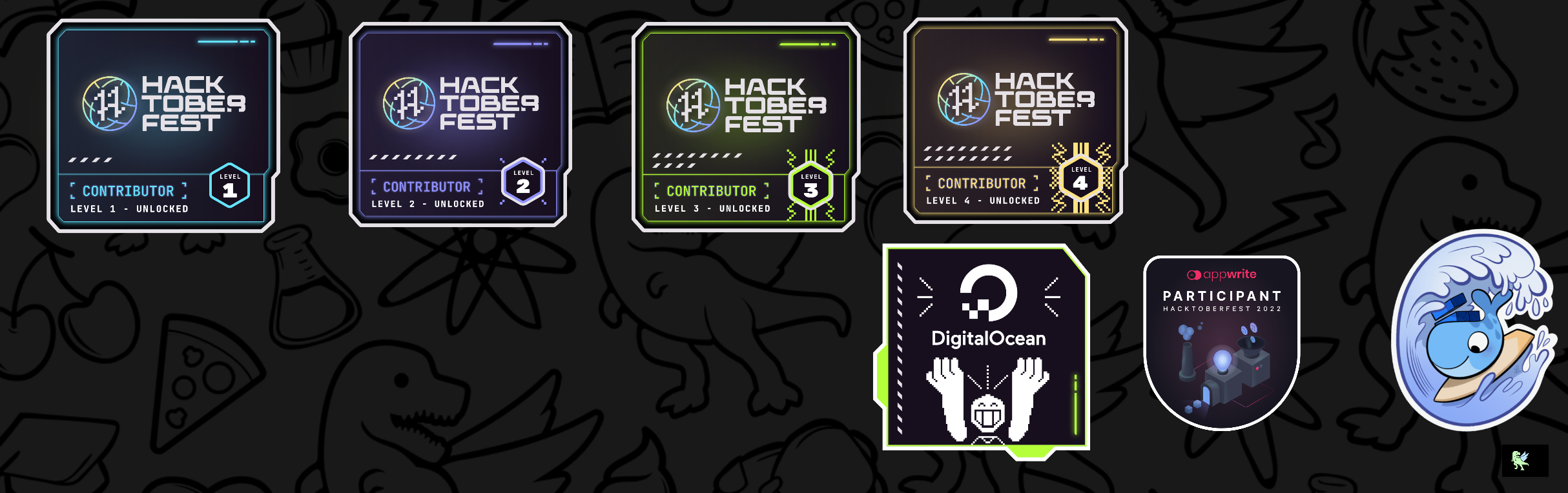 @skar1911's Holopin board