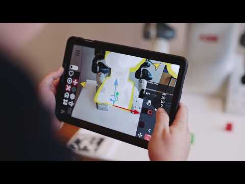 Augmented Reality in Robot Programming: ABB YuMi showcase