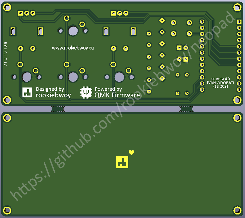 Neopad PCB back