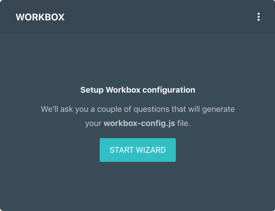 Workbox preview