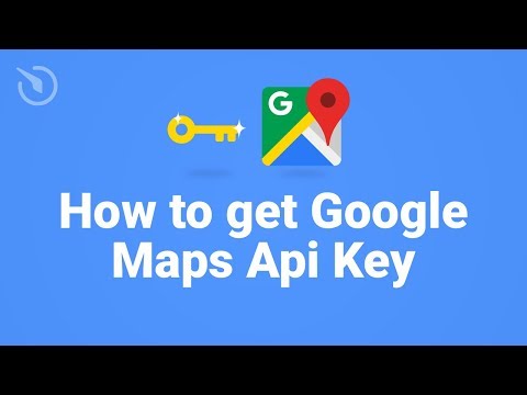 Get a key from google