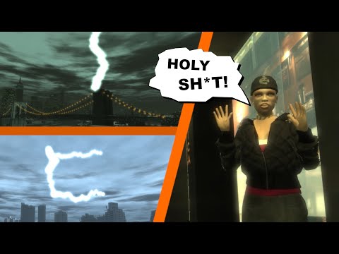 What if GTA IV's thunder was realistic? | Mod Showcase