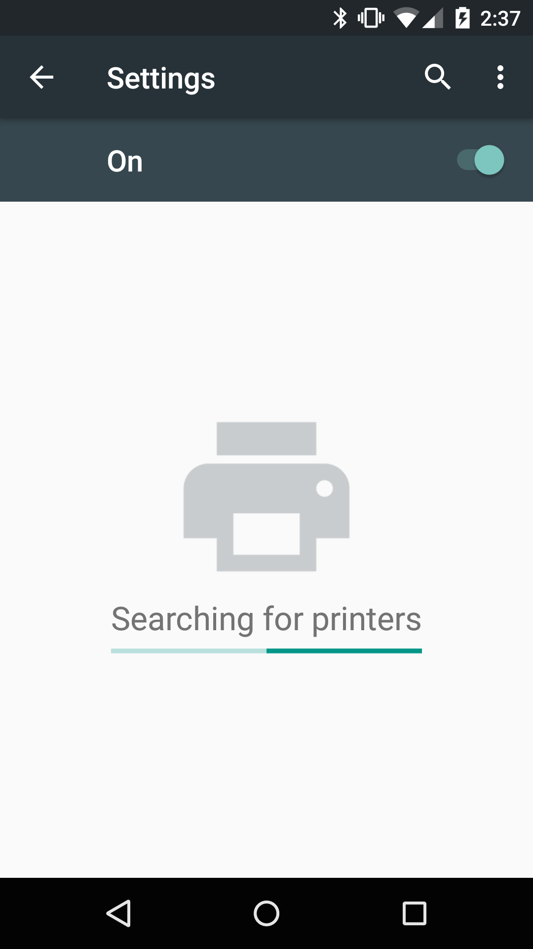 mDNS printer discovery