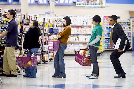 grocery queue