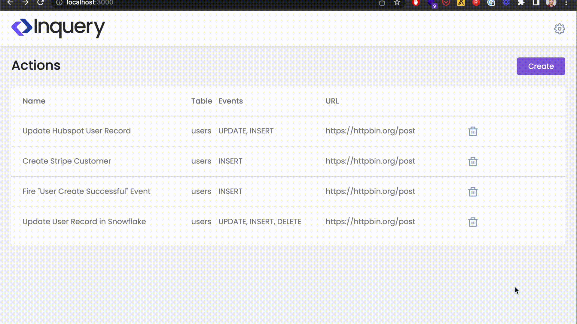 GitHub - halilertekin/inquery: Real-time events platform for Postgres ...