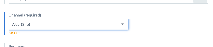 Dropdown Selected