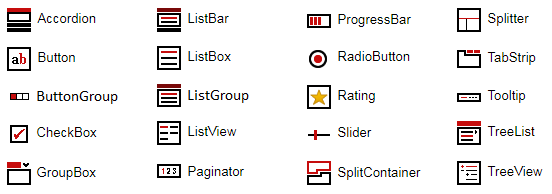 IntegralUI Web Lite 20.2 - Native Web Components