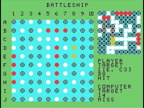 ti994a Battleship Game