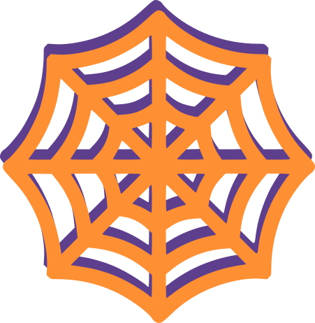 Logo QDContributions - Two Spider Web Overlay with different colors!