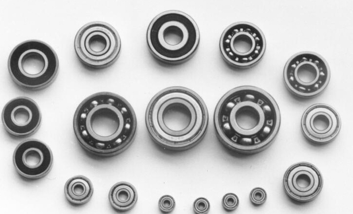 Miniature series of ball bearings