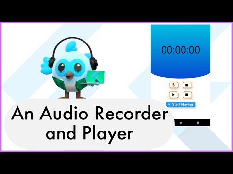 An Audio Recorder and Player